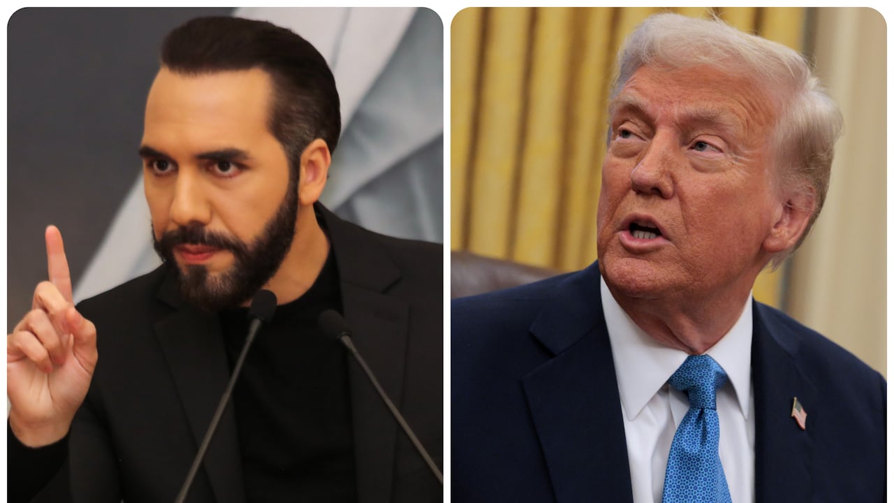 Nayib Bukele y Donald Trump