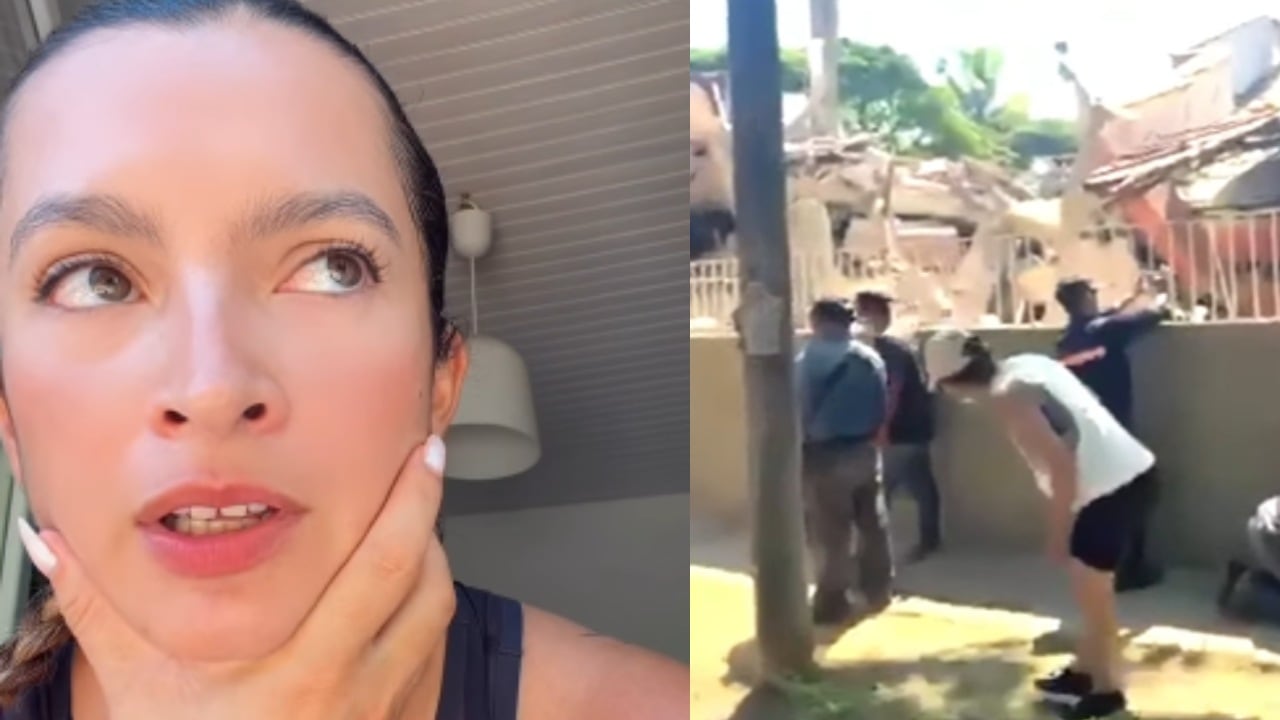 Andrea Petro habló de la emergencia en Colombia tras el terremoto.