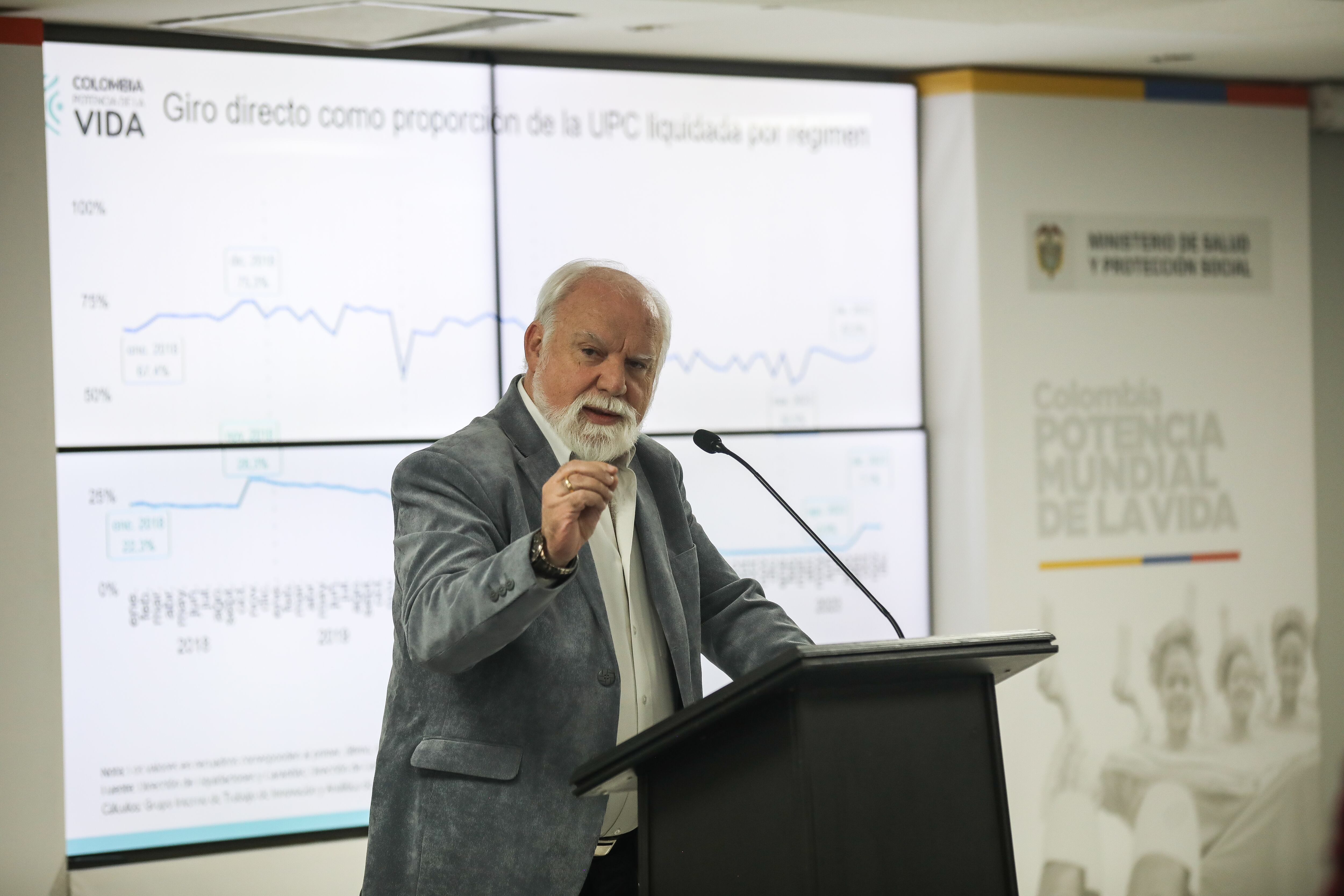 Rueda de Prensa Ministerio de Salud