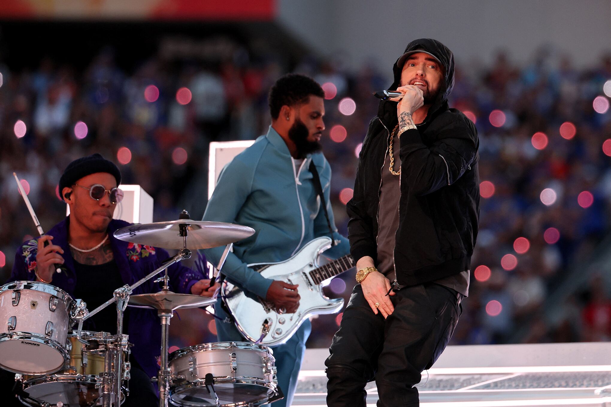 Espectáculo de medio tiempo del Super Bowl.