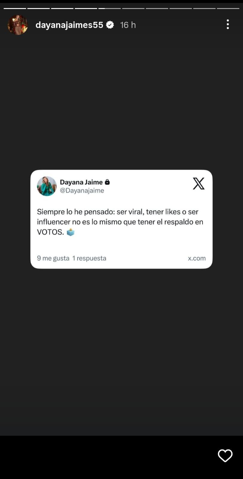 Dayana Jaimes tiró pulla sobre tema de Lily Díaz.