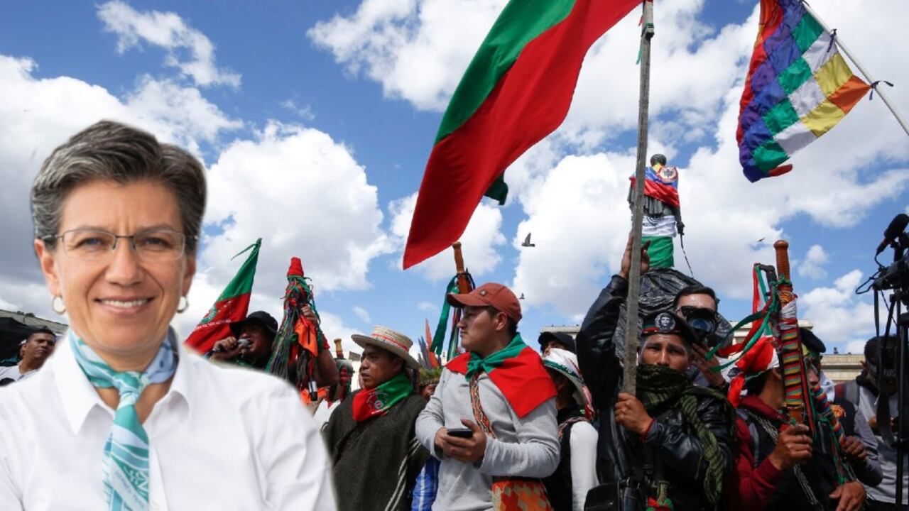 El Gobierno acuso a la alcaldesa de falta de solidaridad con los indígenas.