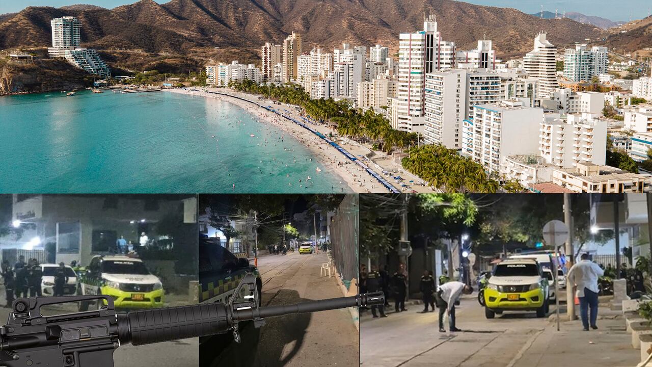 Ataque estación Policia Santa Marta