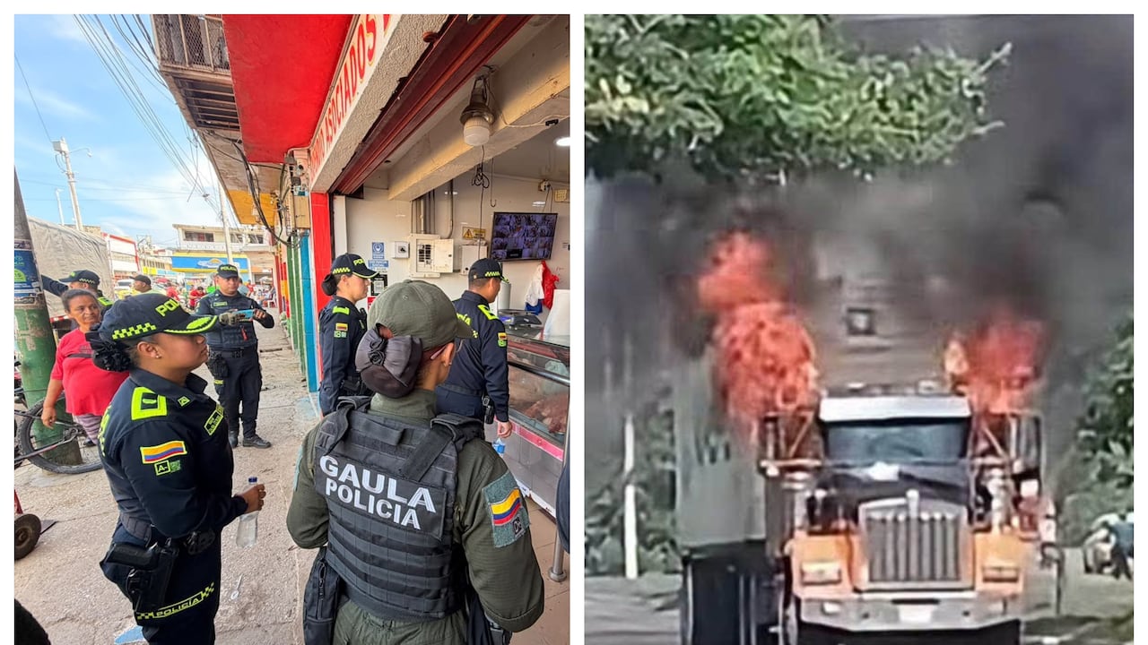 Paro armado en Santa Marta.