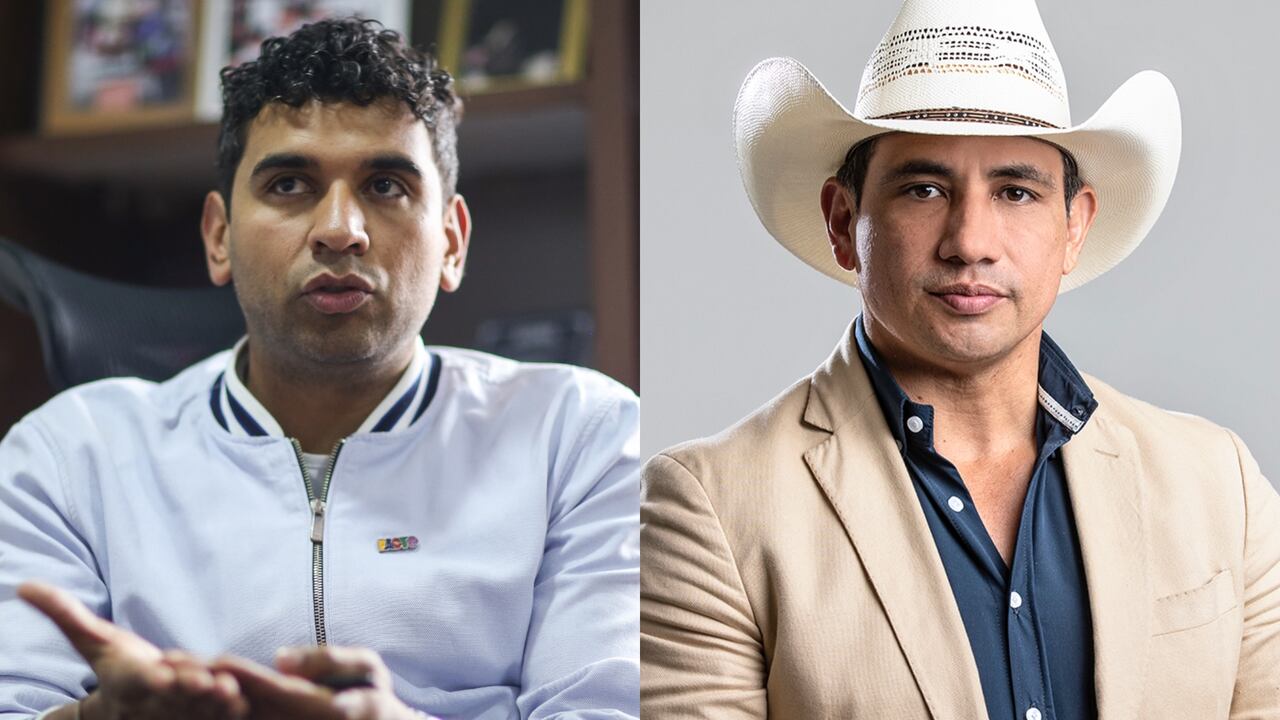 David Racero y Alirio Barrera.