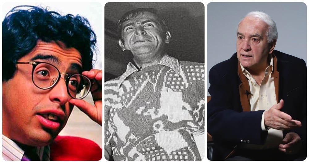 Jaime Garzón, Heriberto de la Calle, y José Gabriel Ortíz.