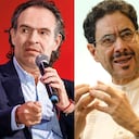 De izquierda a derecha: Gustavo Petro, Federico Gutiérrez e Iván Cepeda.