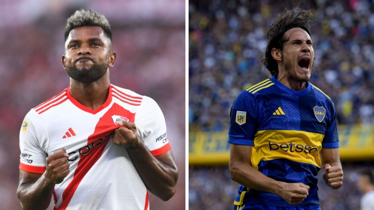 Superclásico argentino.