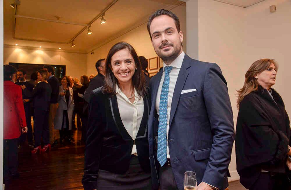 Olga Lucía Vargas y Pablo González.