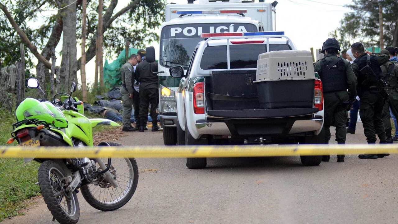 Foto ilustrativa de masacre.