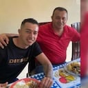 De izq. a der. Wilmer Andrés Campo Hoyos; y alcalde de Rosas, Cauca, José Roberto Campo Osorio.