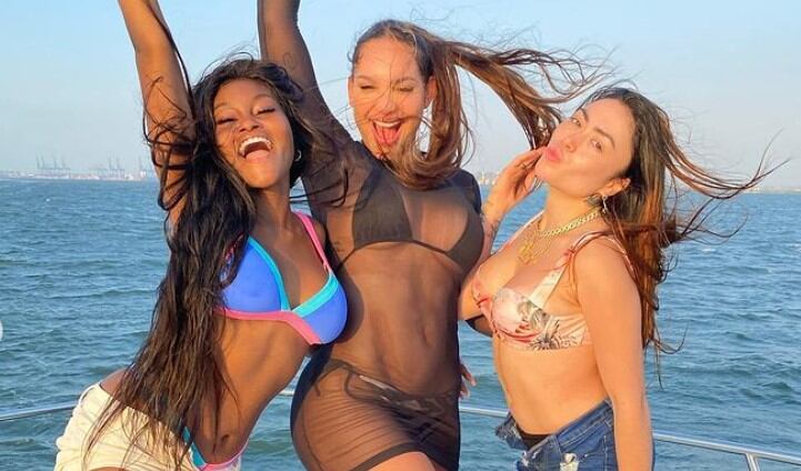 Epa Colombia, Andrea Valdiri y La jesu festejaron el cumpleaños de Felipe Saruma