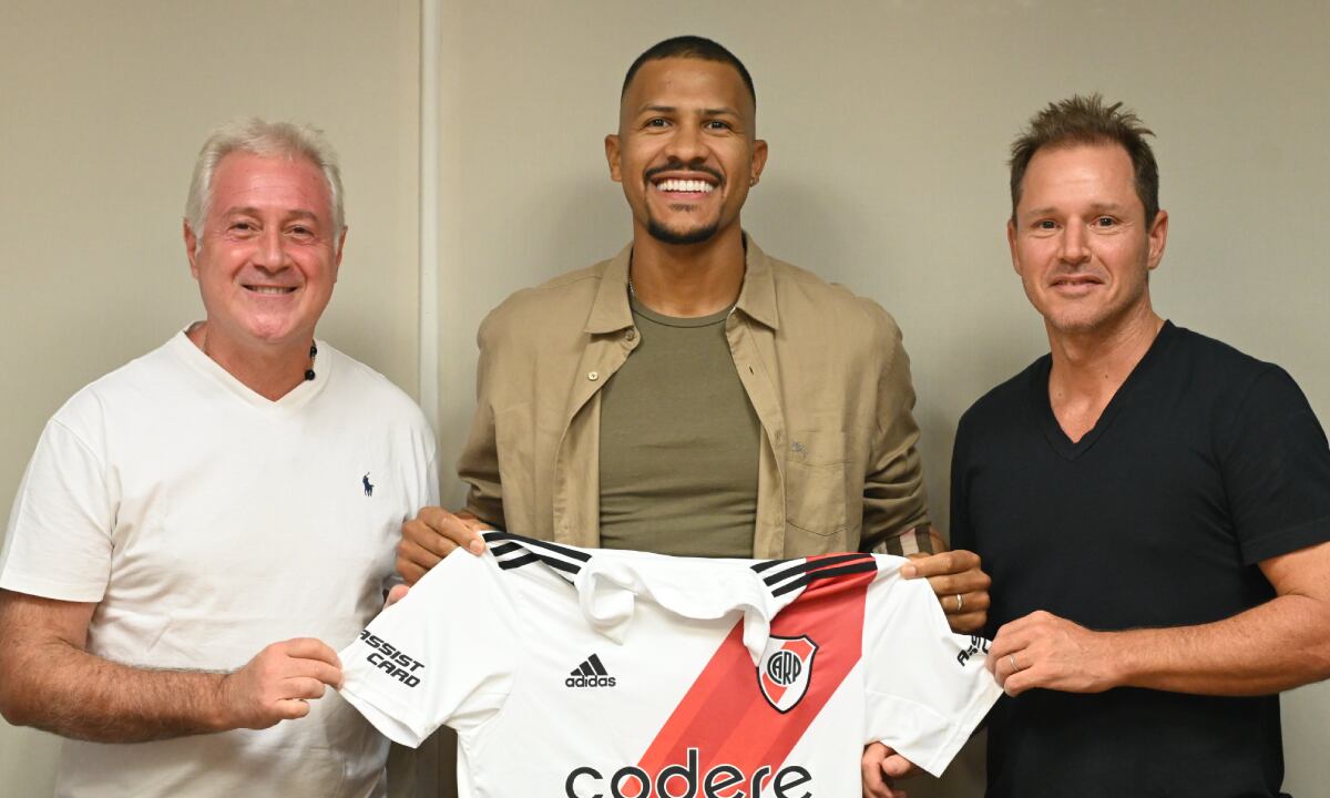 Salomón Rondón, River Plate. Foto: Twitter River Plate (@RiverPlate).