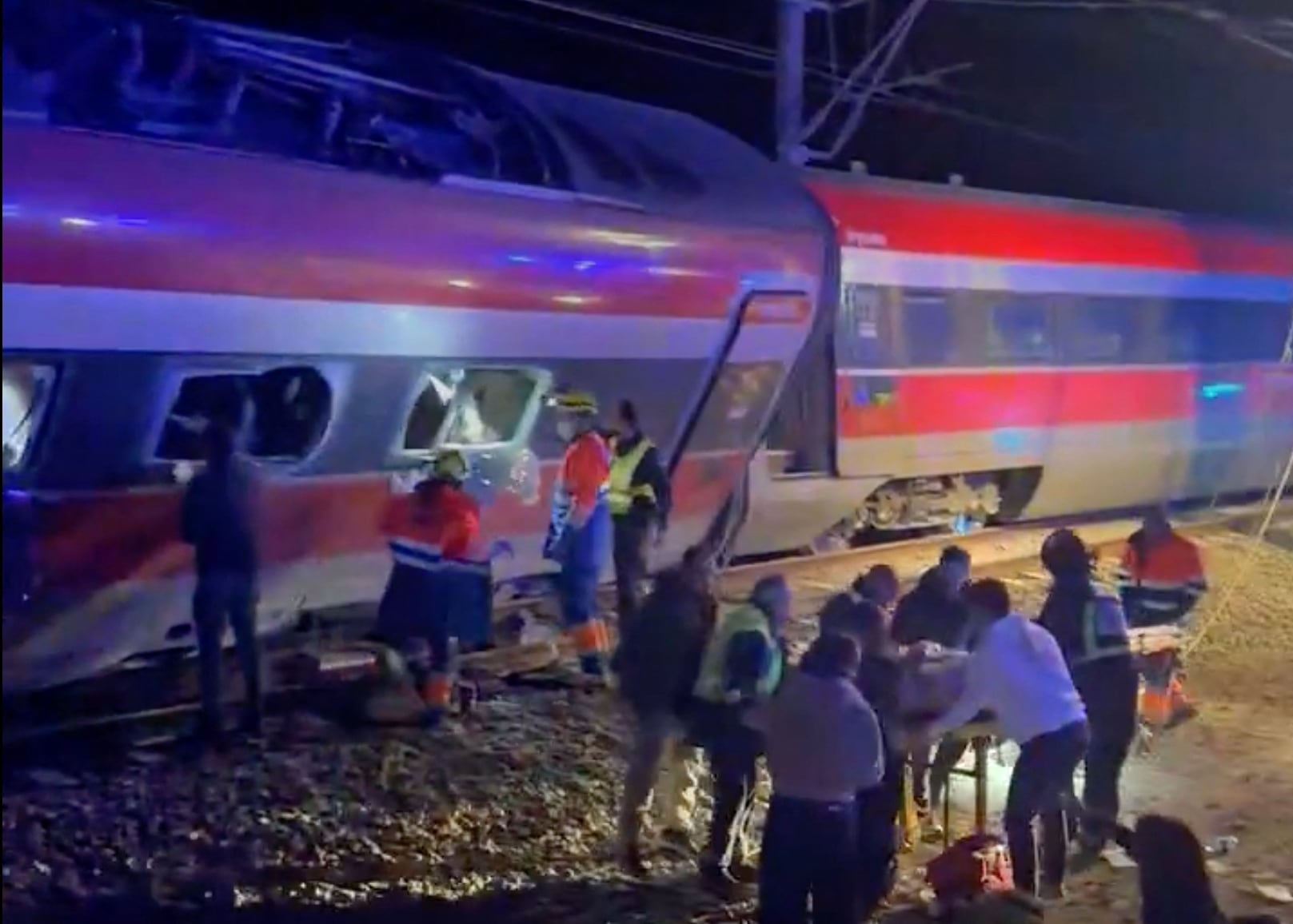 Accidente tren España