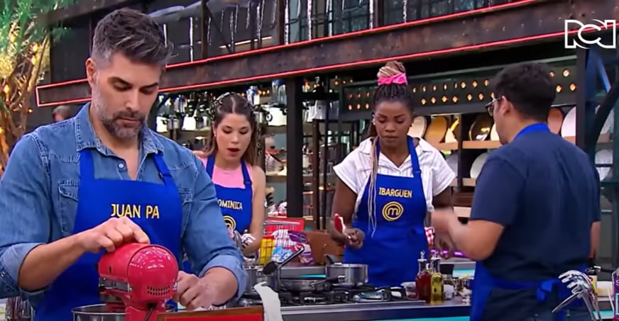 Caterine Ibargüen rompió en llanto tras fuerte discusión con Roberto Cano en MasterChef Celebrity