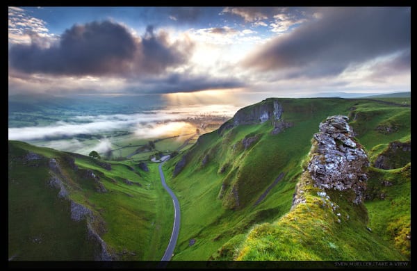 Otra categoría organizada por VisitBritain es ‘Estás invitado’, un premio para la mejor fotografía de un participante extranjero. El ganador fue Sven Mueller, de Alemania, con esta foto del Peak District. 