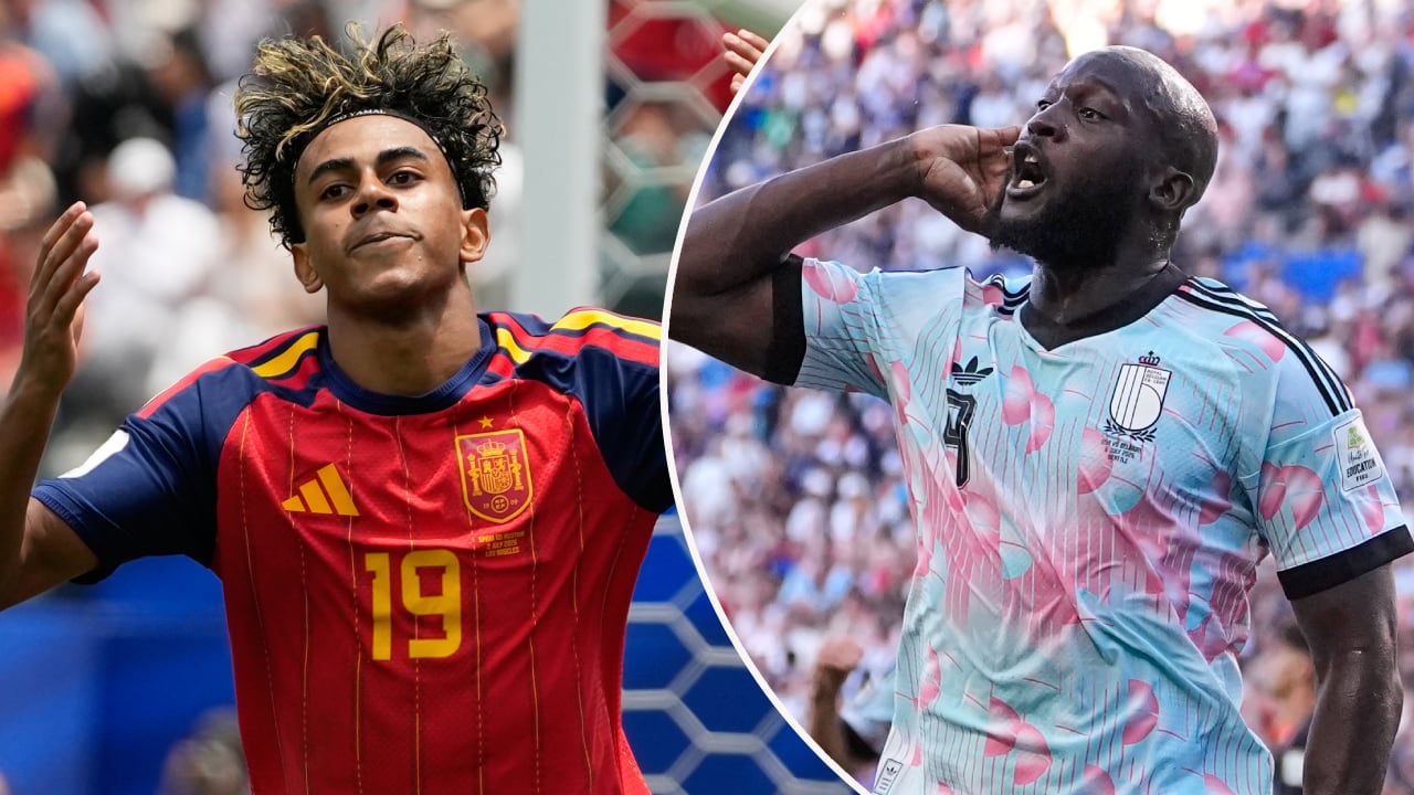 Lamine Yamal y Romelu Lukaku se enfrentarán en la llave de España vs. Bélgica.