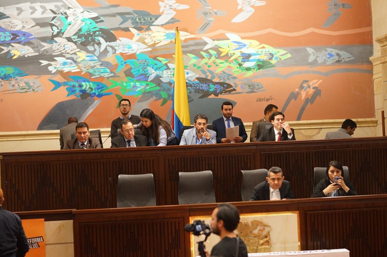 Debate de la reforma a la salud.