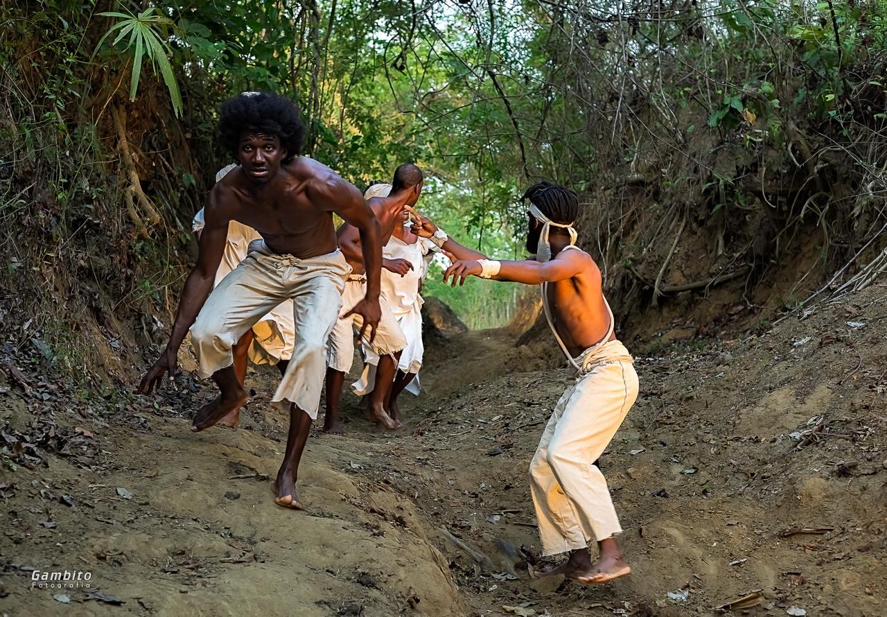 Grabación del videoclip Cimarrón