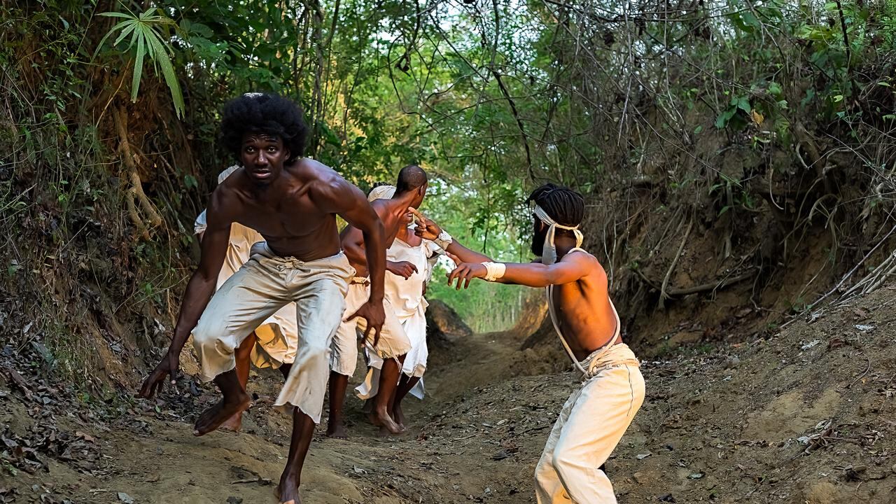 Grabación del videoclip Cimarrón