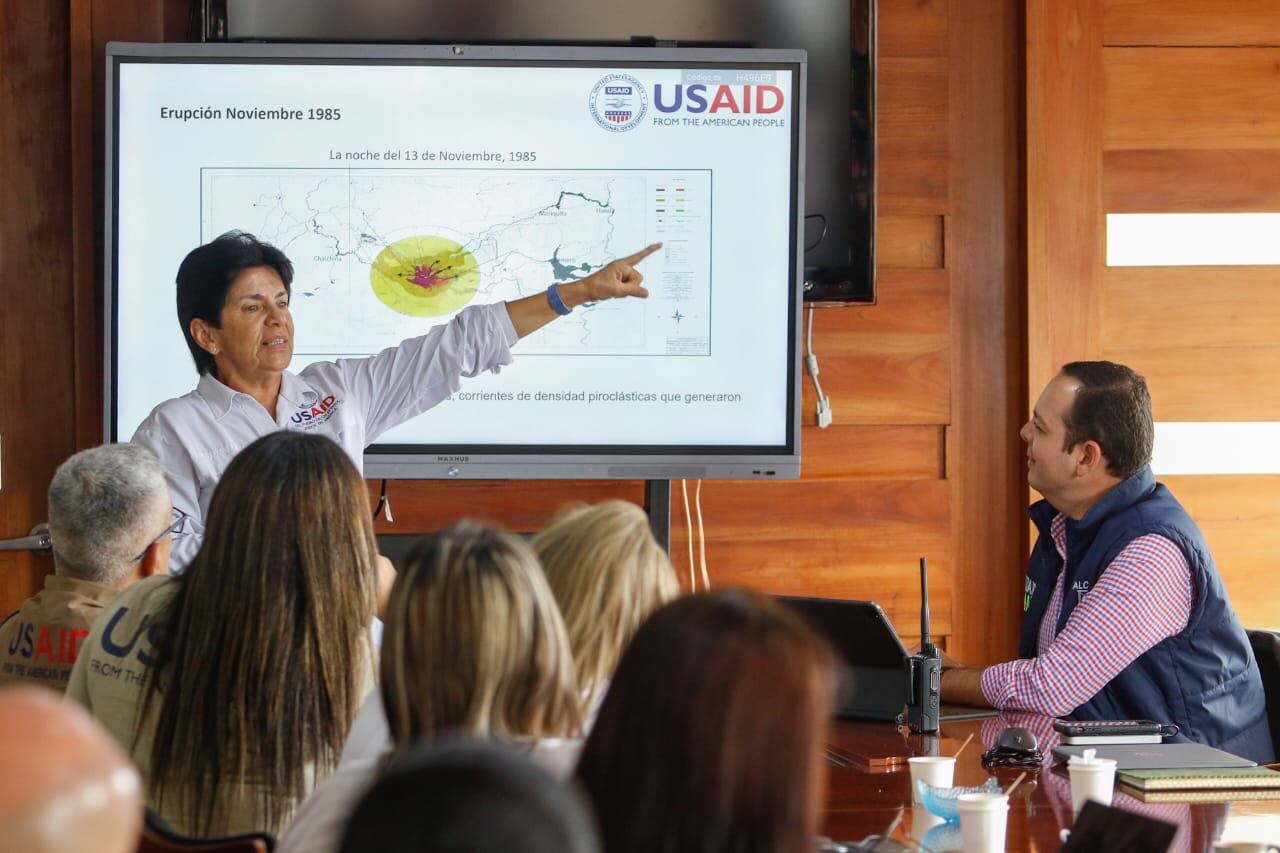 Manizales ya ha contado con el apoyo de USAID en la mitigación del riesgo