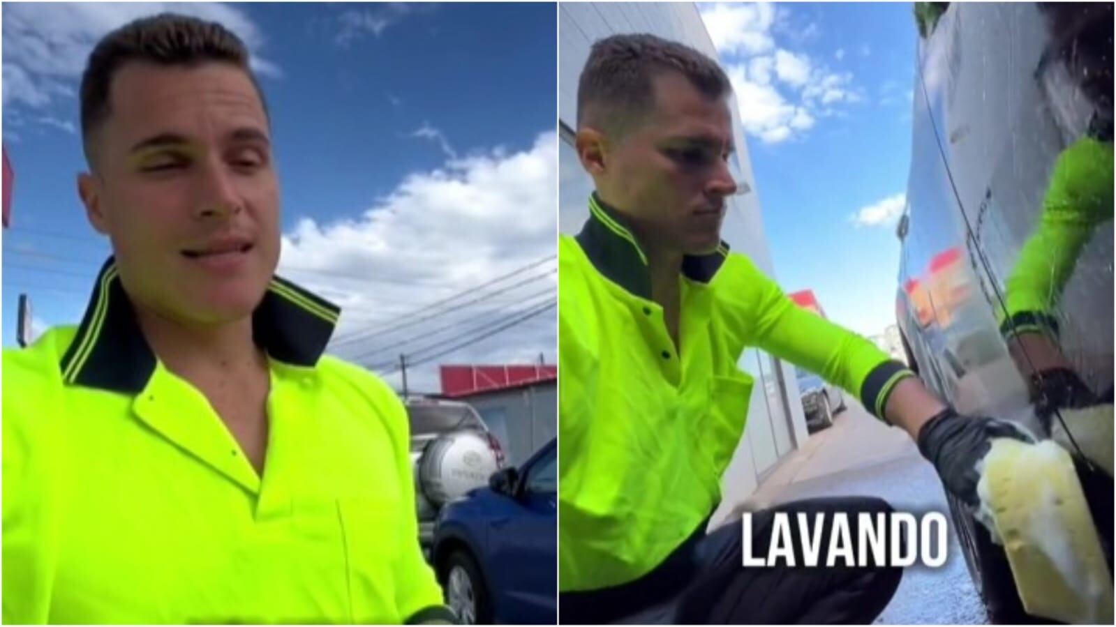 El latino es un 'tiktoker' cuyo contenido se enfoca en su experiencia de migrante.