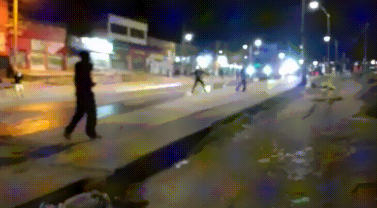 La fuerza pública tuvo que intervenir por la presencia de vándalos en la localidad de Usme.