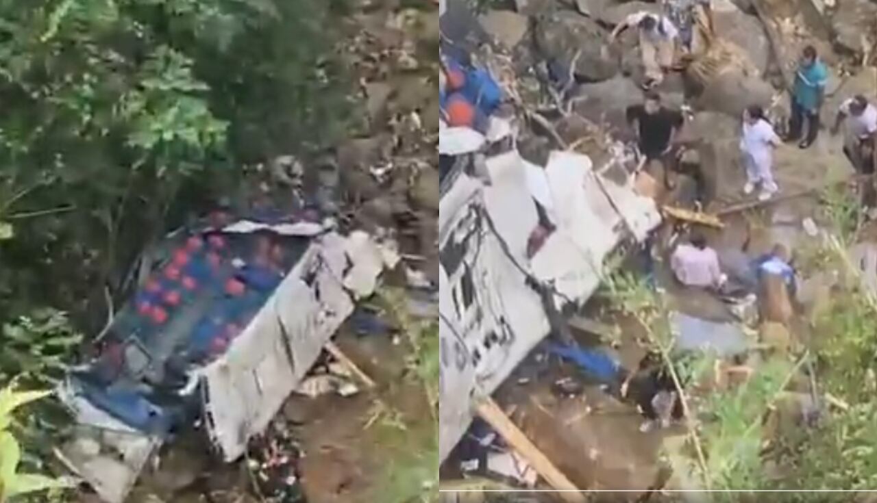 El accidente ocurrió el 14 de diciembre, en horas de la madrugada.