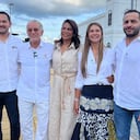 Jesús Pérez Benito-Revollo, gerente de la RAP Caribe; el gobernador del Atlántico y presidente de la RAP, Eduardo Verano de la Rosa; gobernadora de Sucre, Lucy García Montes.