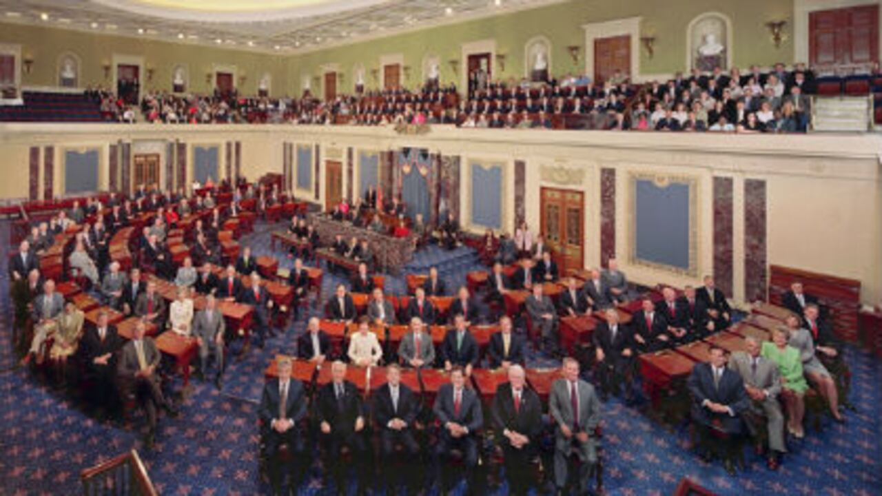 Plenaria del Senado de los Estados Unidos.