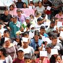 Marcha de 1200 desplazados en Nariño.