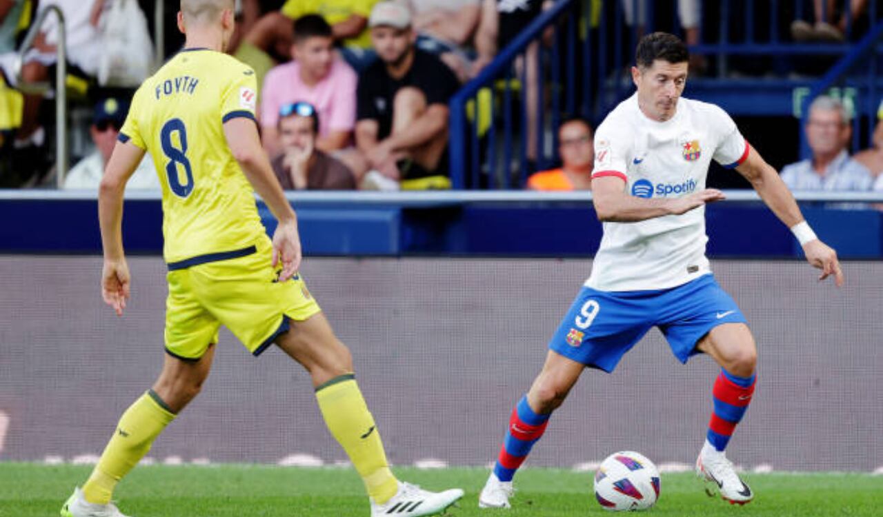 Robert Lewandowski sumó el primer gol de la temporada 2023/2024