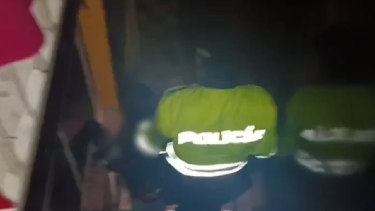 La Policía revisó la vivienda en la que estaba la menor.