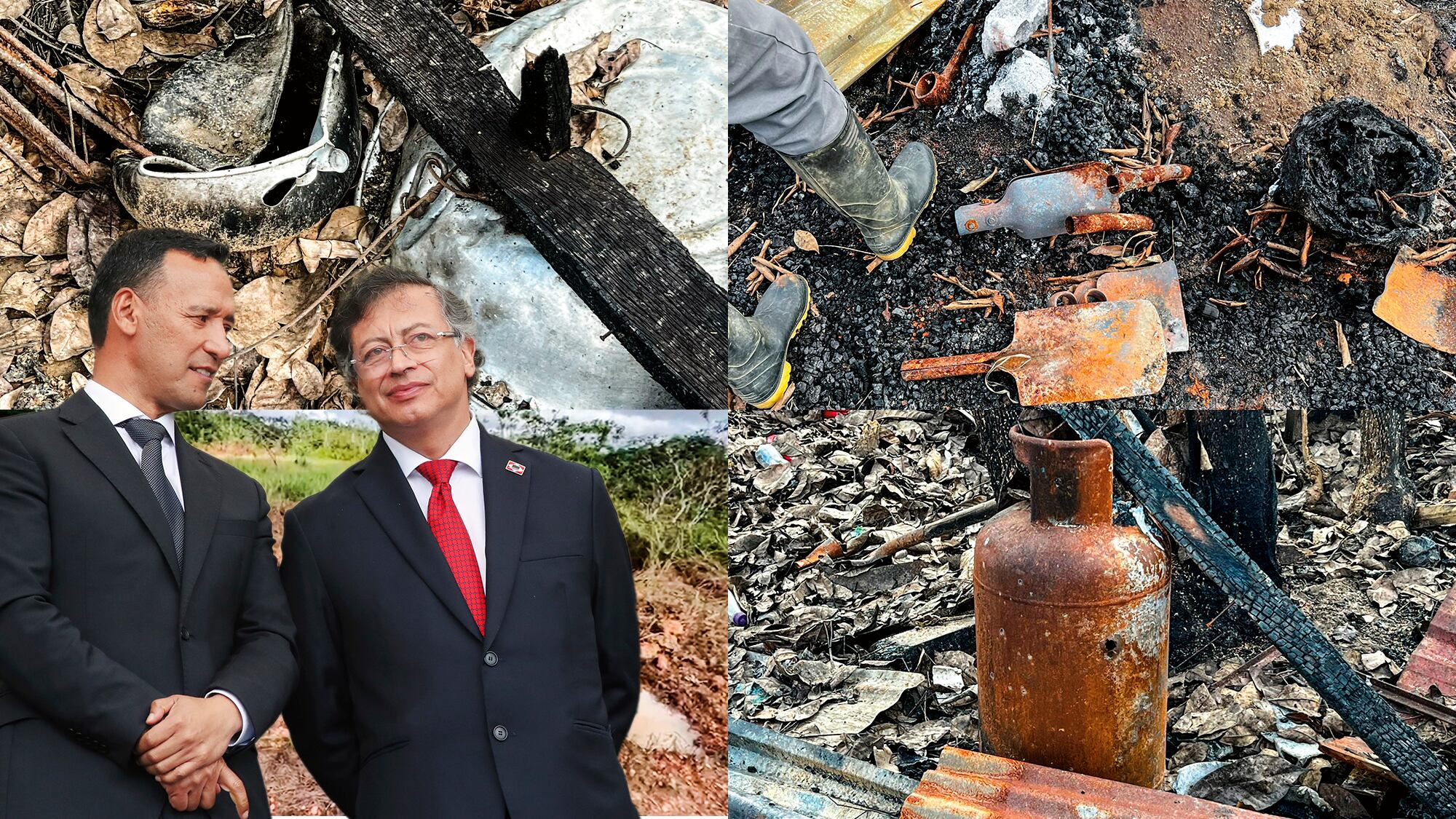 El Gobierno nacional, en cabeza del presidente Gustavo Petro y el ministro de Defensa, Pedro Sánchez, defienden los bombardeos contra las estructuras criminales.