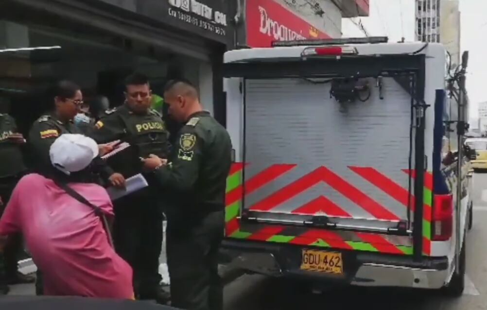 El cuerpo fue hallado en el centro de la ciudad.