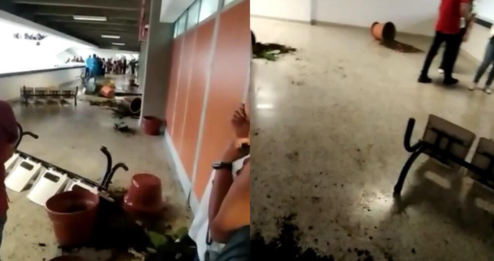 Indígenas se toman las instalaciones de la Alcaldía de Medellín.