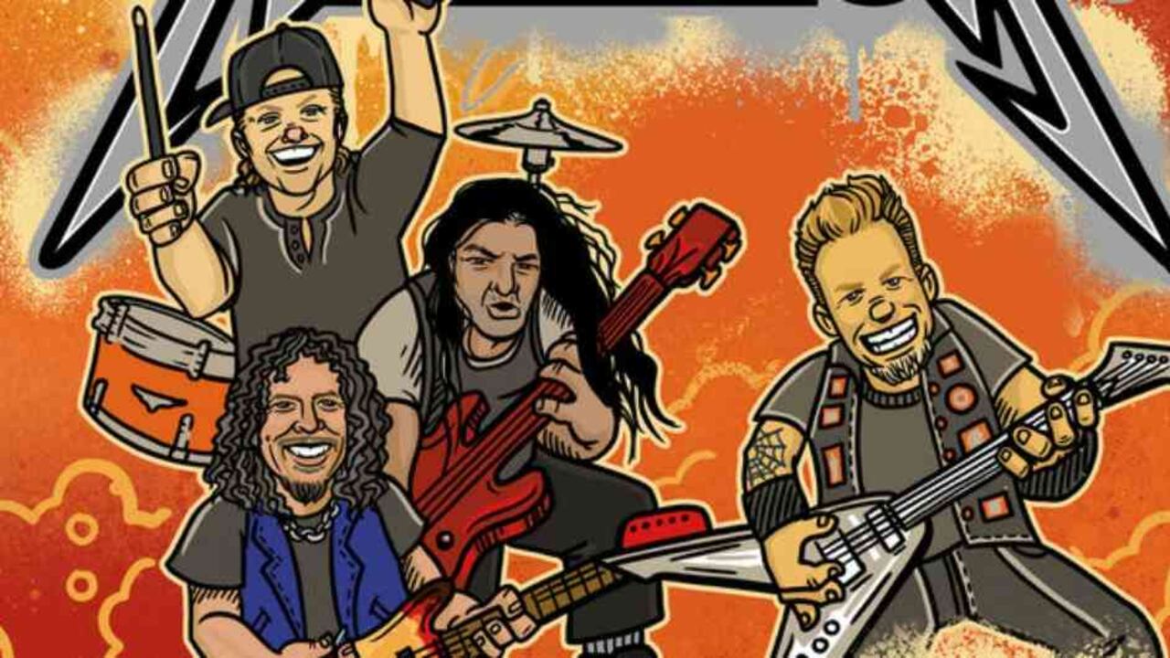 Cada letra cuenta un cuento, en clave de metal. Foto: Metallica
