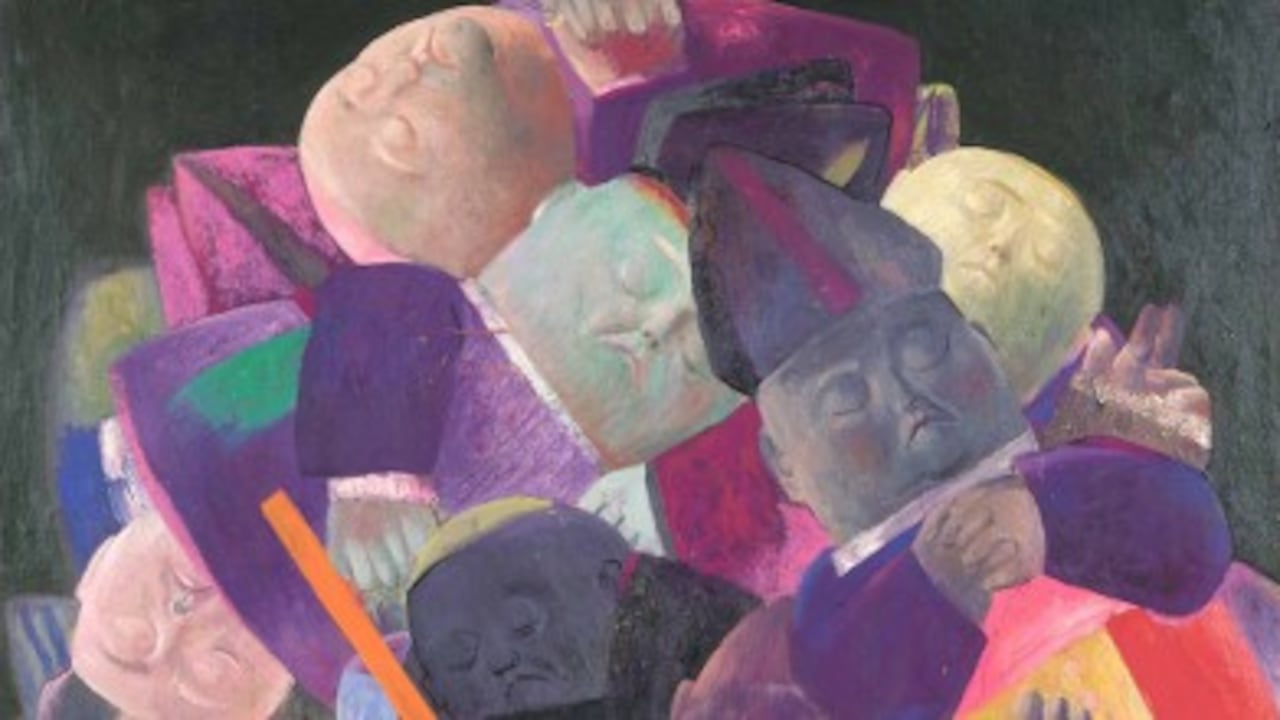 Óleo sobre tela. Colección Museo Nacional de Colombia