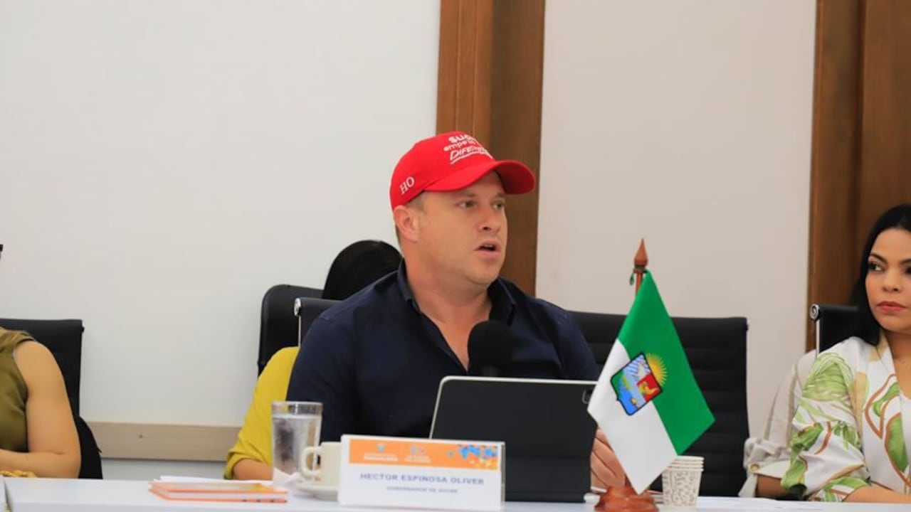 Gobernador de Sucre y presidente de la Federación Nacional de Gobernadores, Héctor Olimpo Espinosa Oliver.