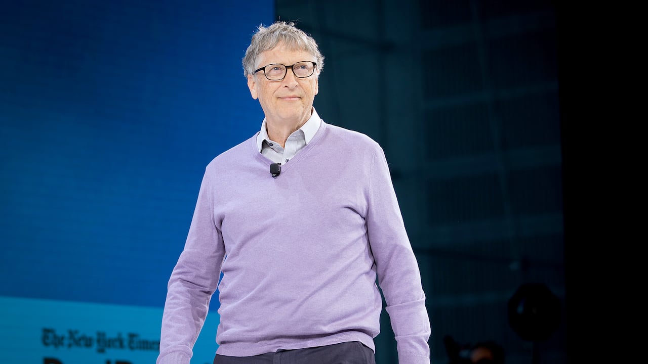 Bill Gates (foto por Mike Cohen/Getty Images for The New York Times)