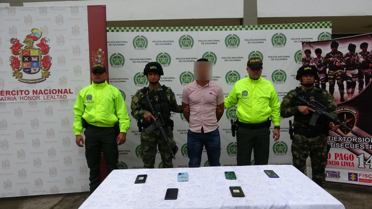 Alias Cachorro, capturado en Caquetá.