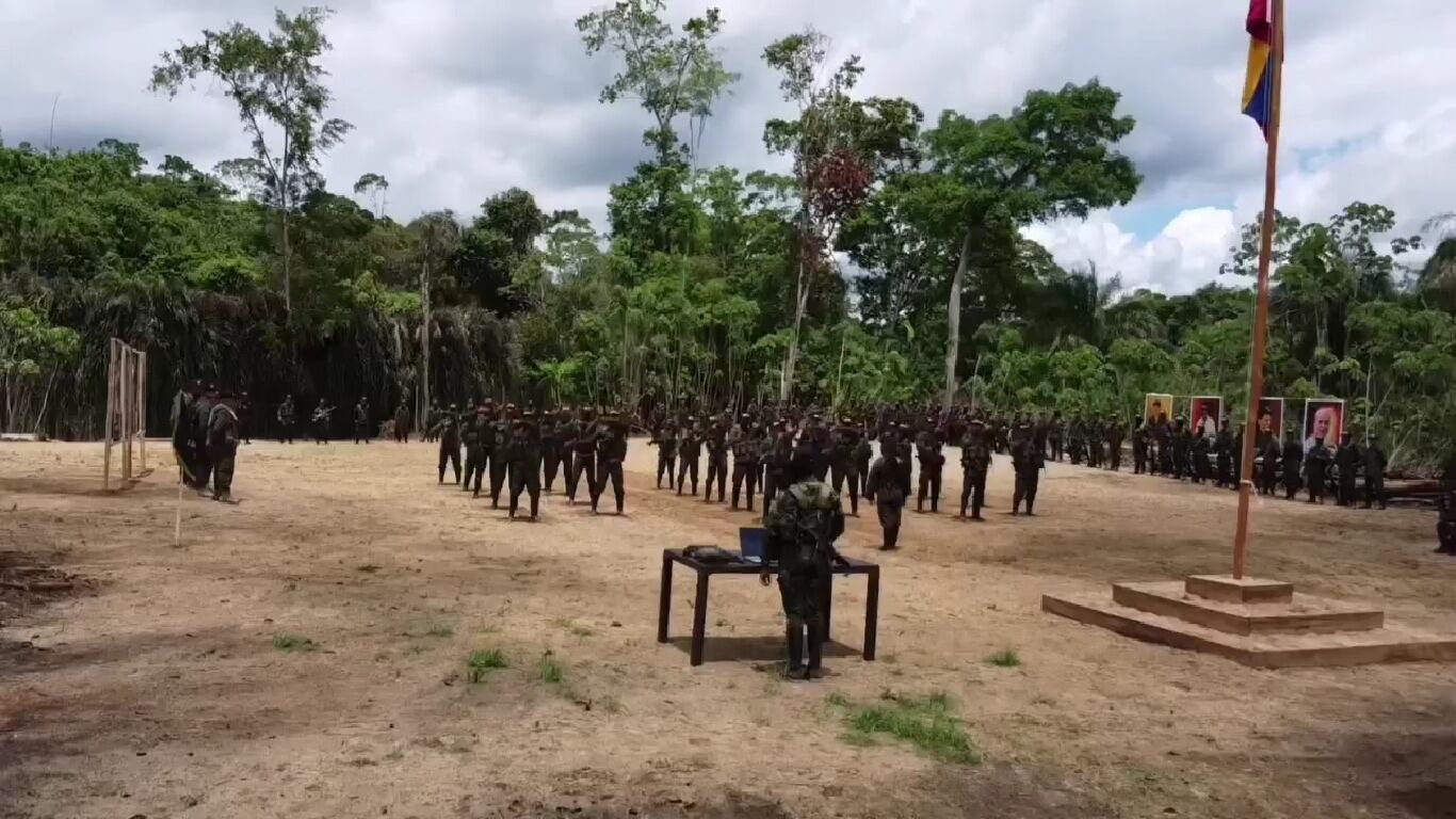Disidencias conmemorando los 59 años de las extintas Farc