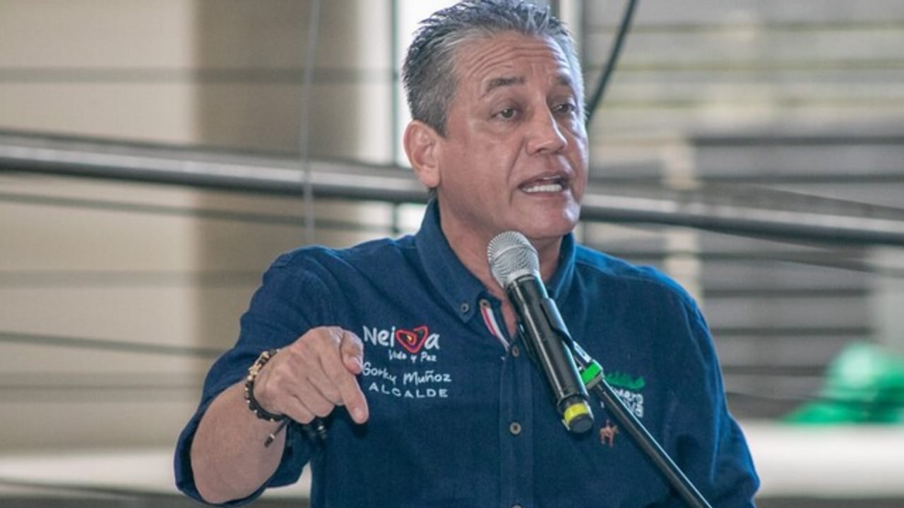 El exalcalde de Neiva, Gorky Muñoz.