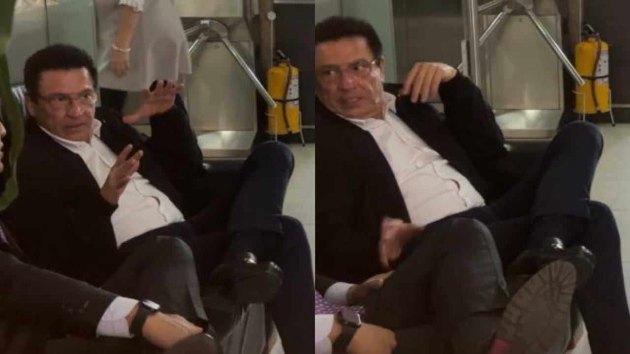 El senador Miguel Ángeli Pinto en la Corte Suprema.