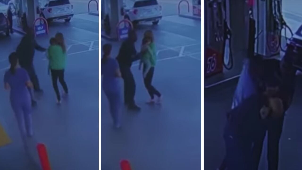 Momentos de angustia vivió una mujer en Beverly Hills, Estados Unidos