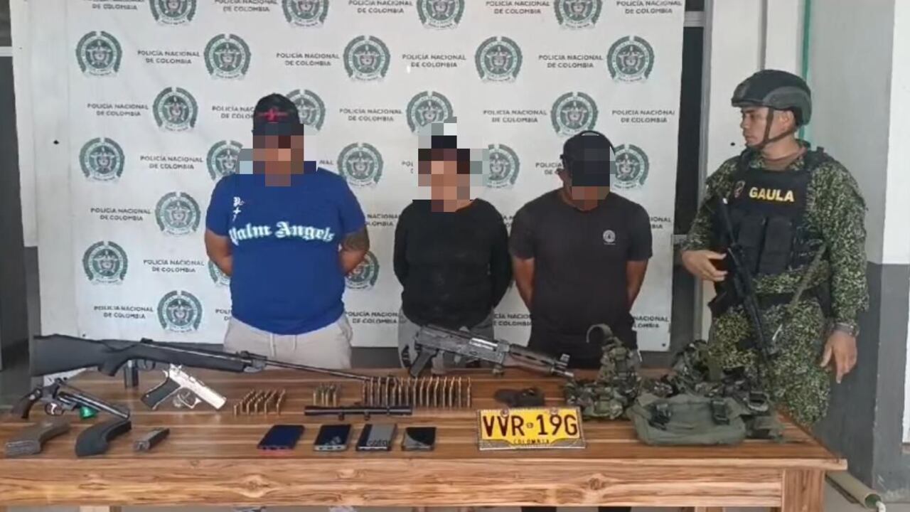 Capturados presuntos integrantes del Clan del Golfo.
