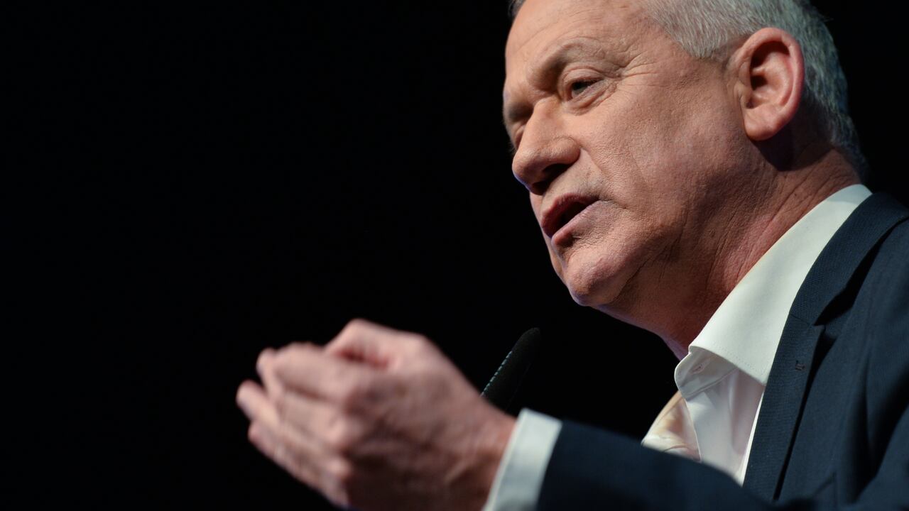 Beny Gantz, ministro de Defensa de Israel