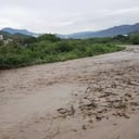 Así se encuentra la crecida del río Pamplonita en la ciudad de Cúcuta
