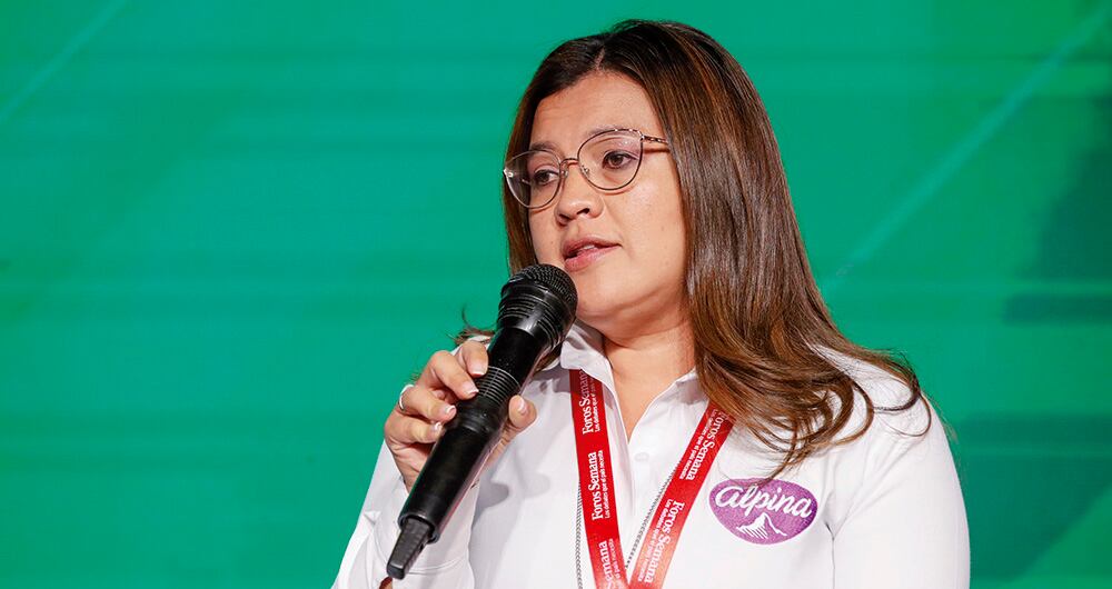 paola yanquen, gerente de Asuntos Regulatorios Alimentarios y Nutrición de Alpina. 