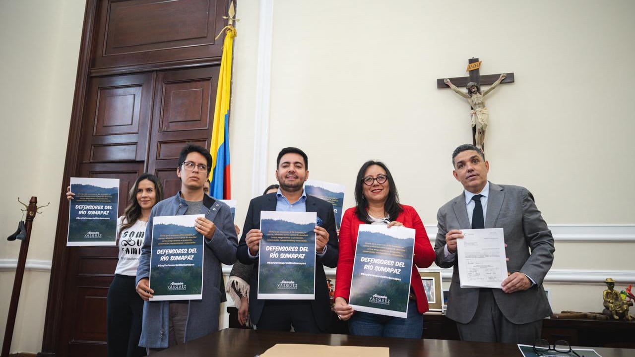 Radicación del proyecto de ley para conservar el río Sumapaz
